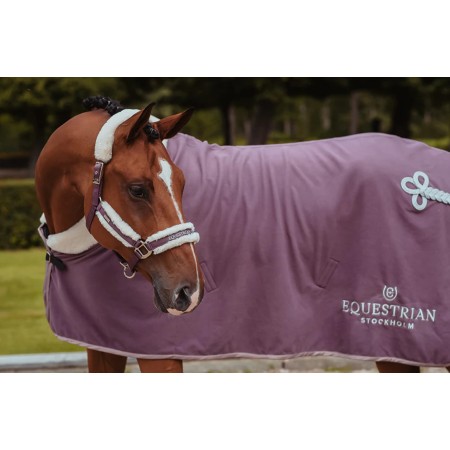 Cabezada Cuadra Equestrian Estockholm + Ramal Orchid Bloom