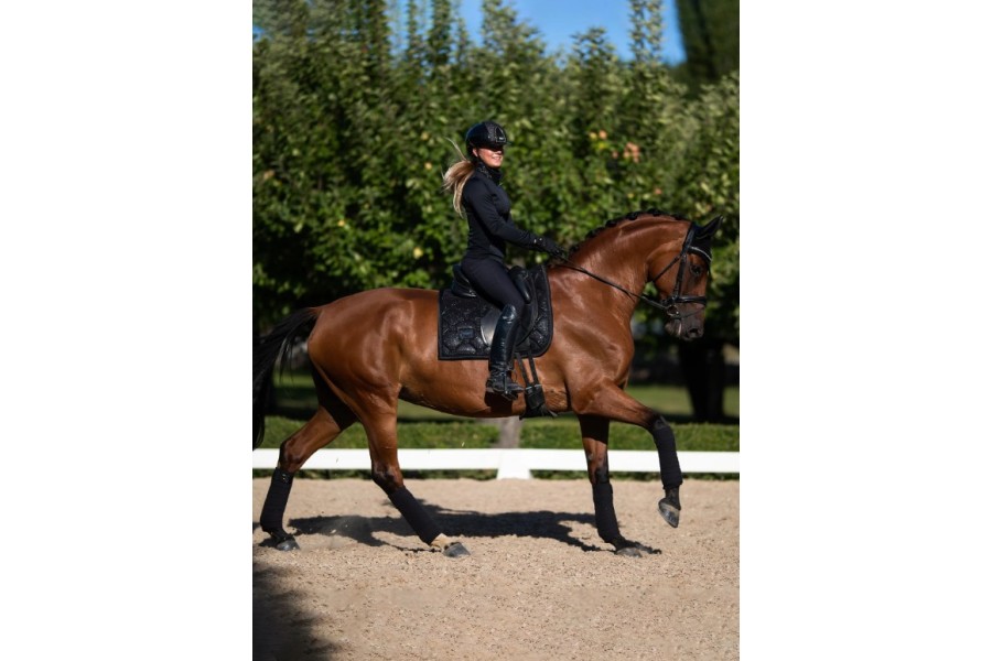Sudadero Doma Equestrian Stockholm All Black...