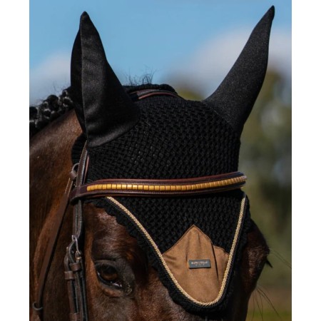 Orejeras Equestrian Stockholm Golden Brass