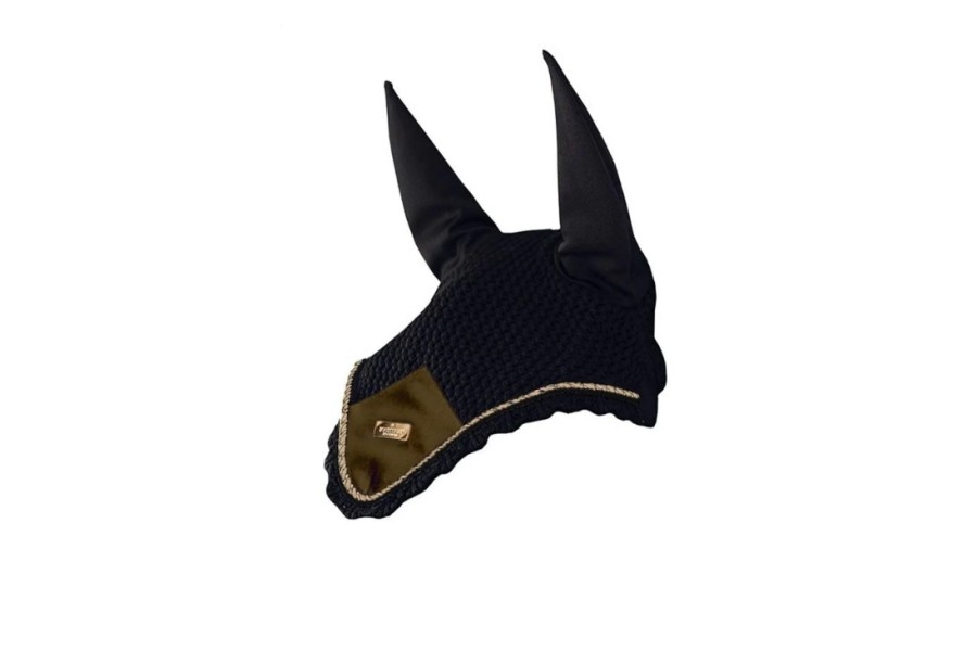 Orejeras Equestrian Stockholm Golden Brass