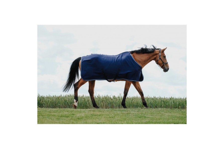 Manta Secado Riding World Azul Marino