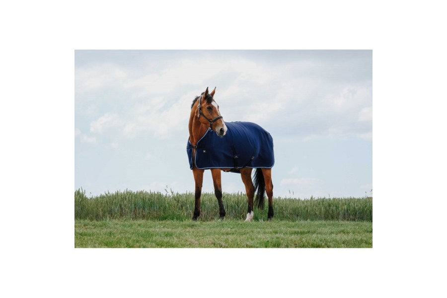 Manta Secado Riding World Azul Marino