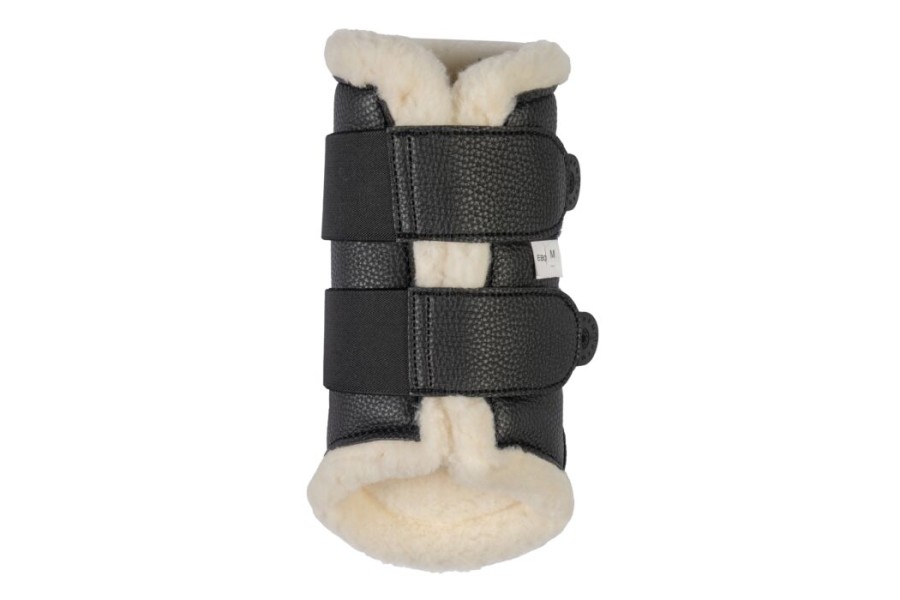 Protectors Comfort Premium Fur ll Negre/Blanc | Proteccions per a cavalls