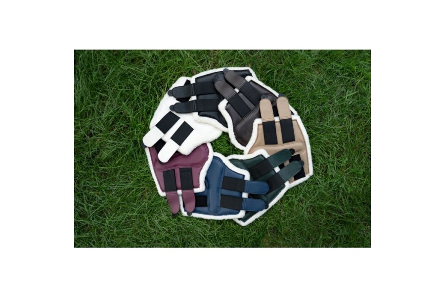 Protectores Comfort Premium Fur ll Blanco | Protecciones para caballos