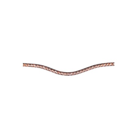 Frontalera HKM Rosegold Glamour Style Negra | Cabeçades o morralles per a
