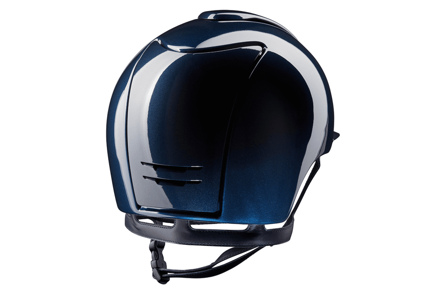 Casc KEP Cromo 2.0 Shine Blau Marí M | Seguretat per a genets