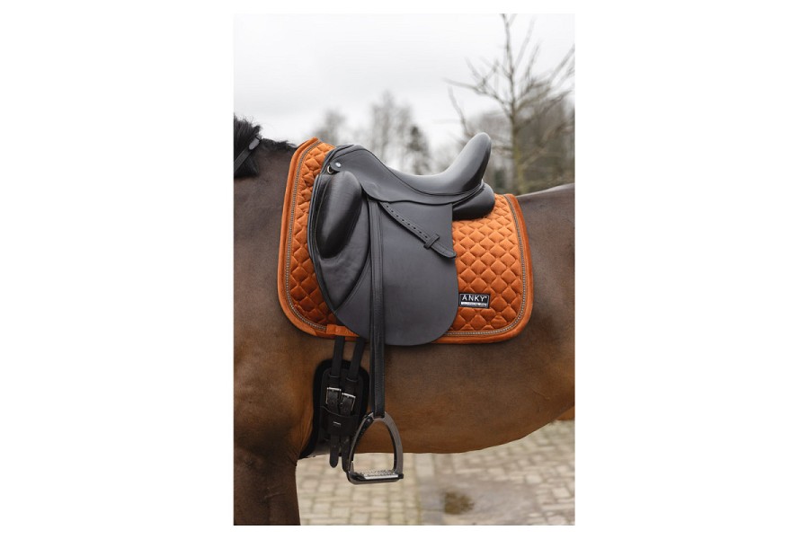 Suador Doma ANKY Velvet Stones Rust | Complements selles de muntar per a