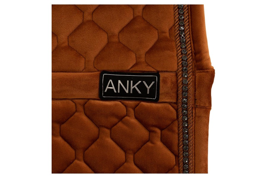 Sudadero Doma ANKY Velvet Stones Rust | Complementos sillas de montar para