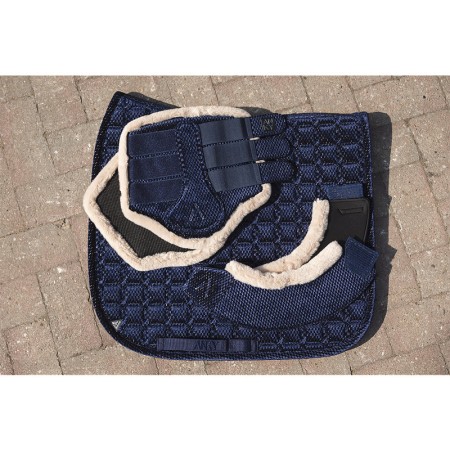 Suador Doma ANKY Check Velvet Midnight Blue | Complements selles de muntar