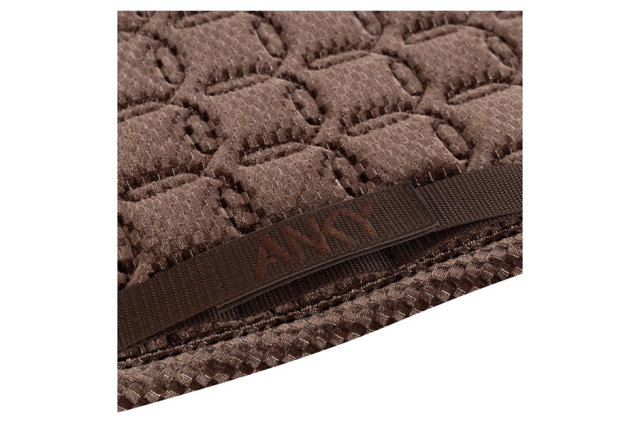 Sudadero Doma ANKY Check Velvet Deep Taupe | Complementos sillas de montar