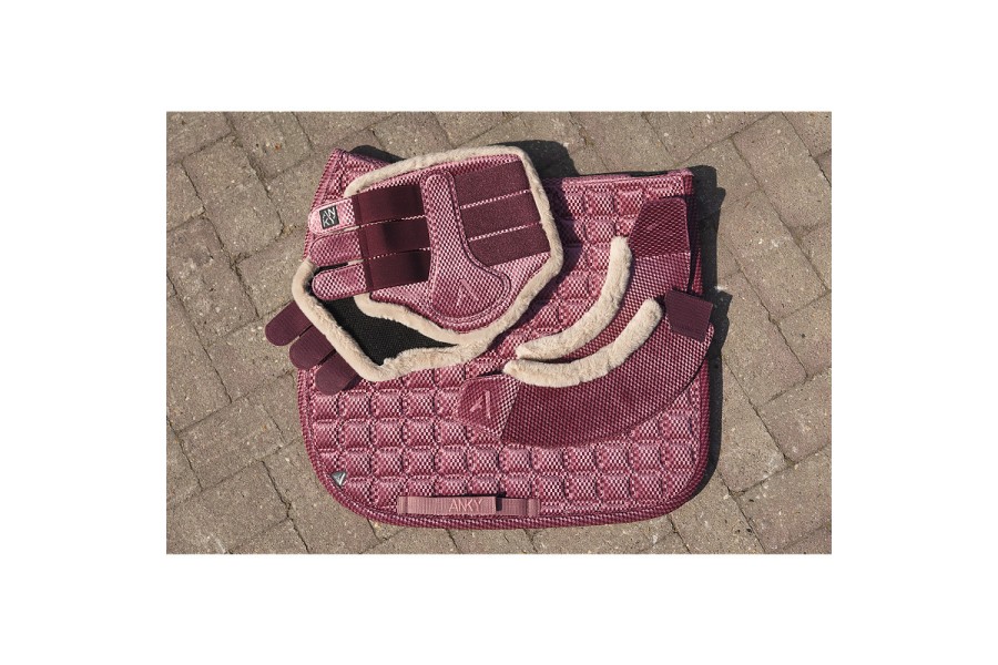 Sudadero Doma ANKY Check Velvet Mellow Mauve | Complementos sillas de