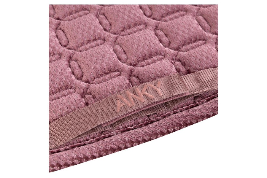 Suador Doma ANKY Check Velvet Mellow Mauve | Complements selles de muntar