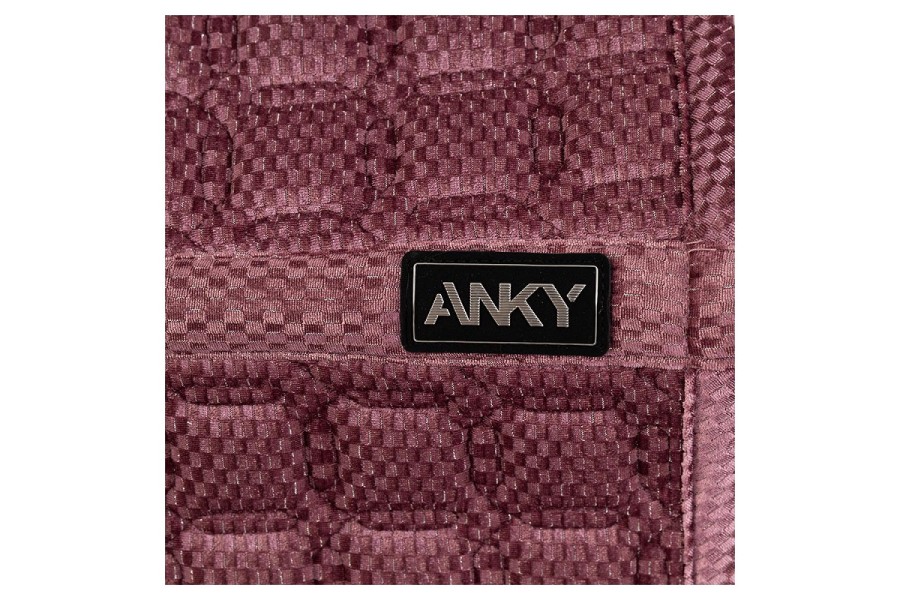 Suador Doma ANKY Check Velvet Mellow Mauve | Complements selles de muntar