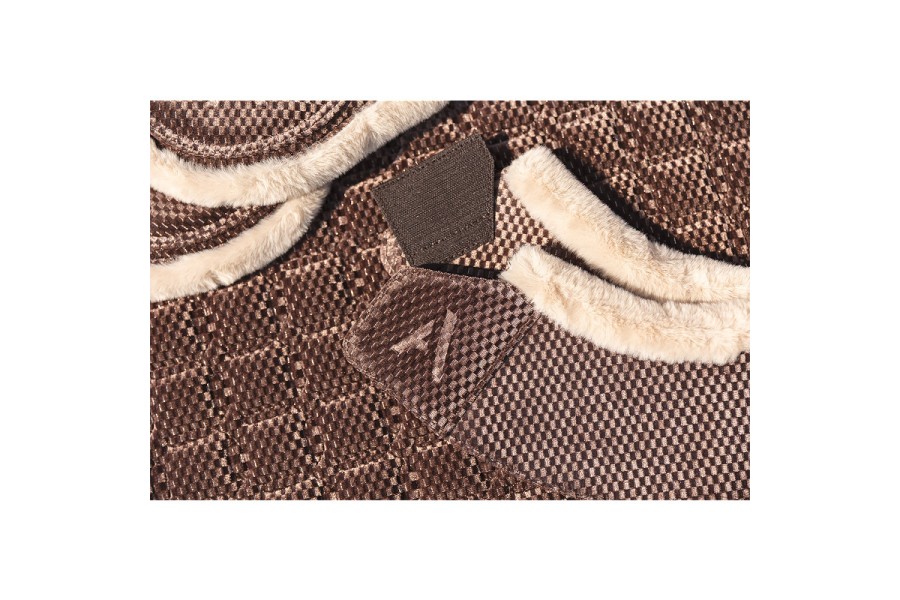 Campanas ANKY Check Velvet Deep Taupe | Protecciones para caballos
