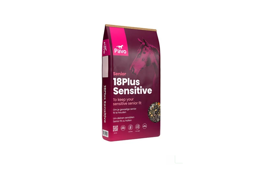 Pavo 18 Plus Sensitive 15kg | Alimentació per a cavalls