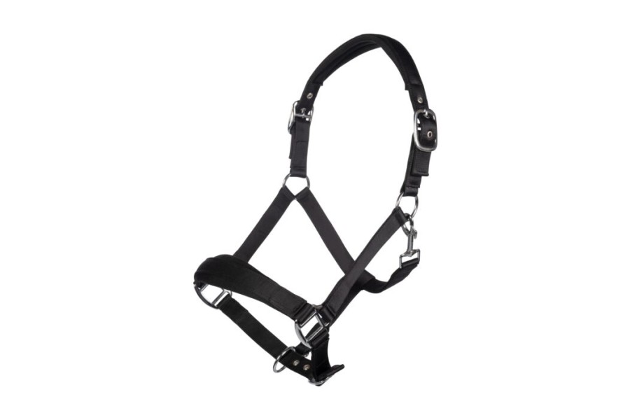 Cabezada Cuadra HKM Catherine Negra | Cabezadas para caballos