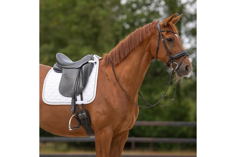 Suador Doma QHP Sparkle Blanc | Complements selles de muntar per a cavalls