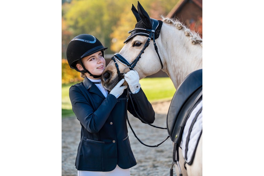 Chaqueta Concurso Junior QHP Kae Negra