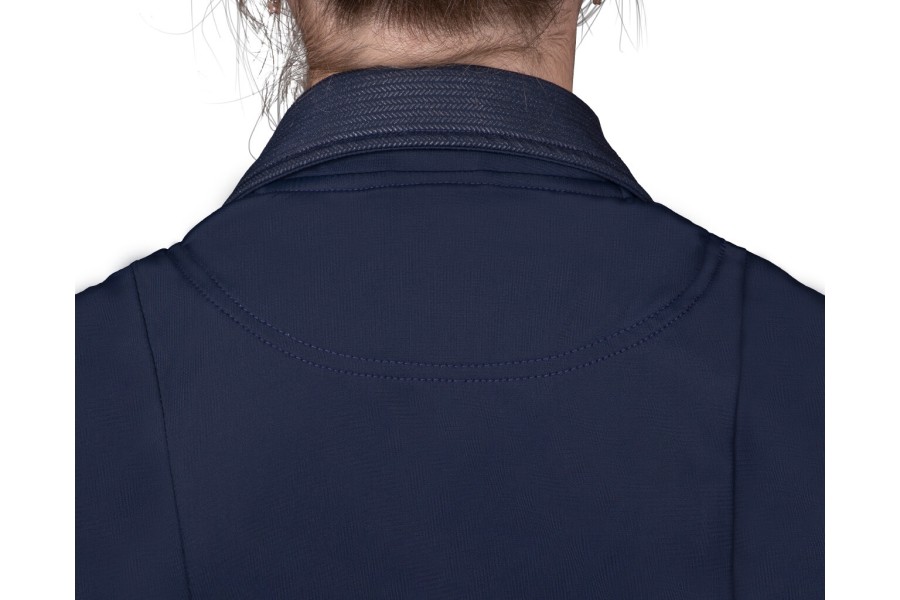 Jaqueta Concurs Júnior QHP Kae Blau Marí | Competició per a genets