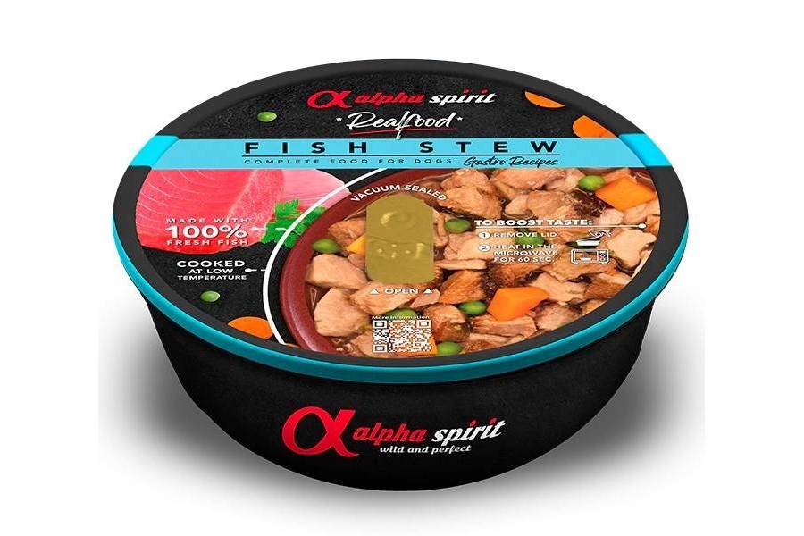 ALPHA SPIRIT REALFOOD estofat de peix | Gossos