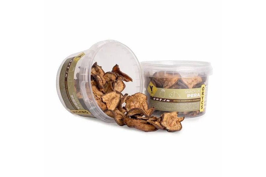 MINIORYCS snack de pera | Alimentació per a rosegadors