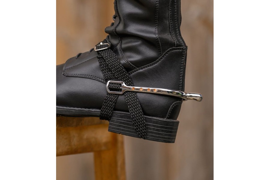 Esperons Anglesos Crystal Dona Rosa Gold