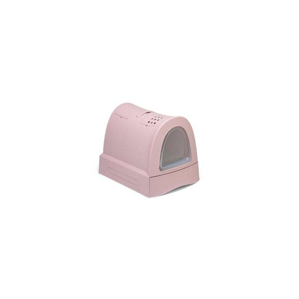 Gatera WC Zuma 40x42.5x56 Rosa para gatos | Calvet Animales y Plantas