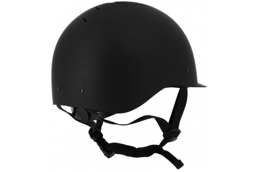 Casco Choplin Aero Brillante Negro Mate