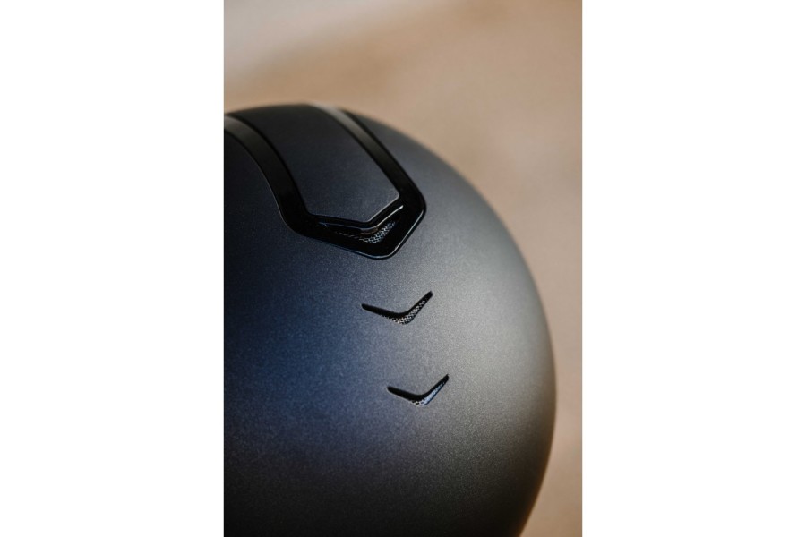 Casc Choplin Aero Brillant Negro Mate