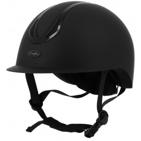 Casco Choplin Aero Brillante Negro Mate