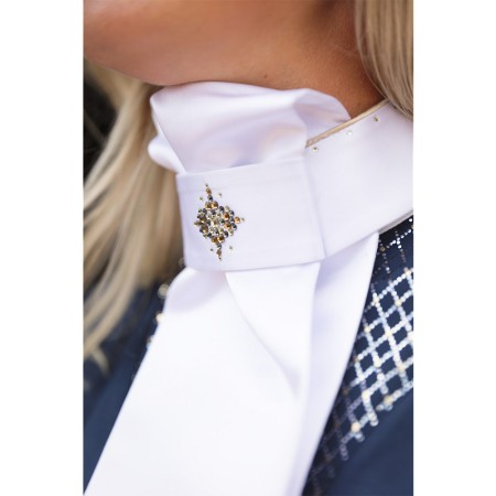 Plastrón ANKY Prospect Blanco Oro