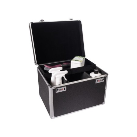 Caja Guarda Cepillos HKM Pearl Negra