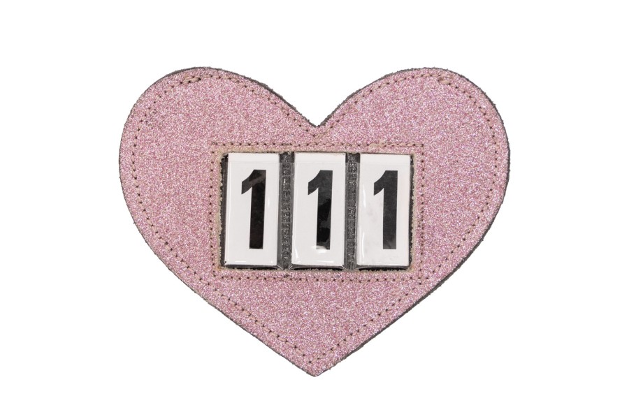 Números Competición QHP Corazón Rosa