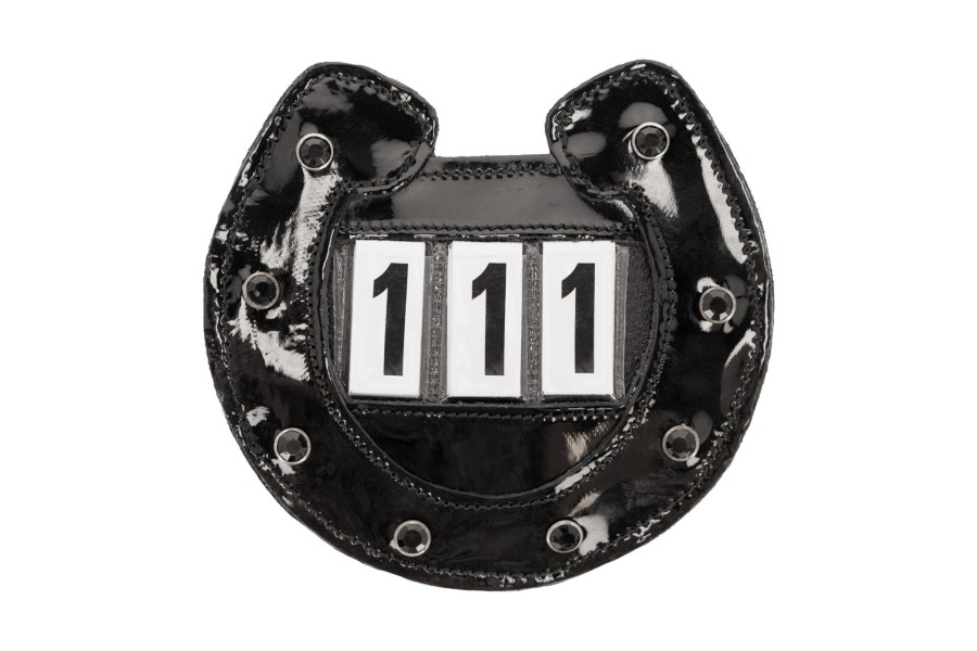Números Competición QHP Herradura Negro