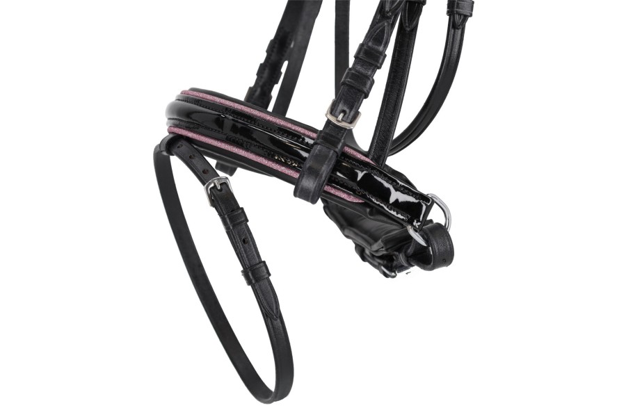 Morralla Muntar QHP Bixie Negra/Rosa