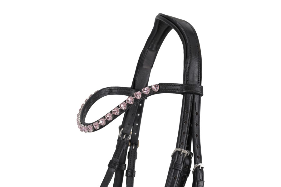 Morralla Muntar QHP Bixie Negra/Rosa