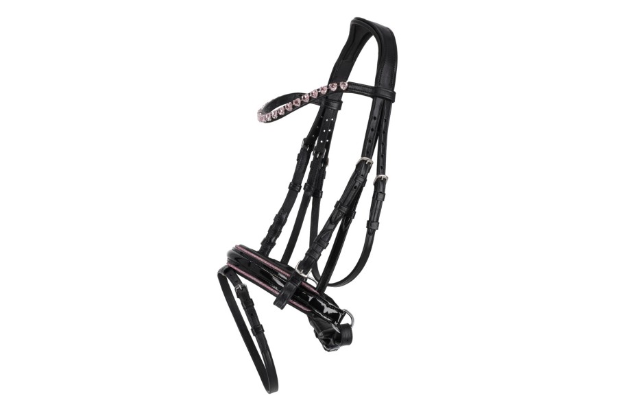 Morralla Muntar QHP Bixie Negra/Rosa