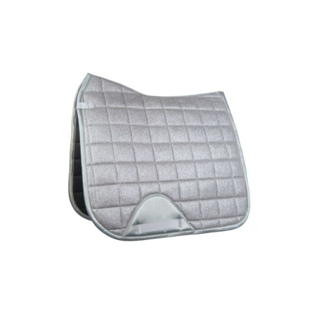 Sudadero Doma HKM Glitter Mesh Gris Claro