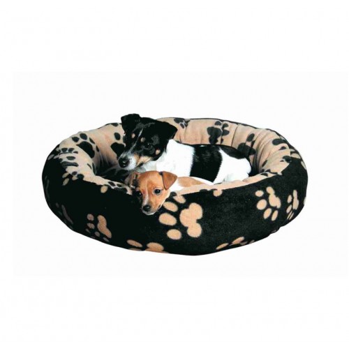 Llit Rodó Sammy 70 Cm Negre/Beige per gossos | Calvet Animals i Plantes 2