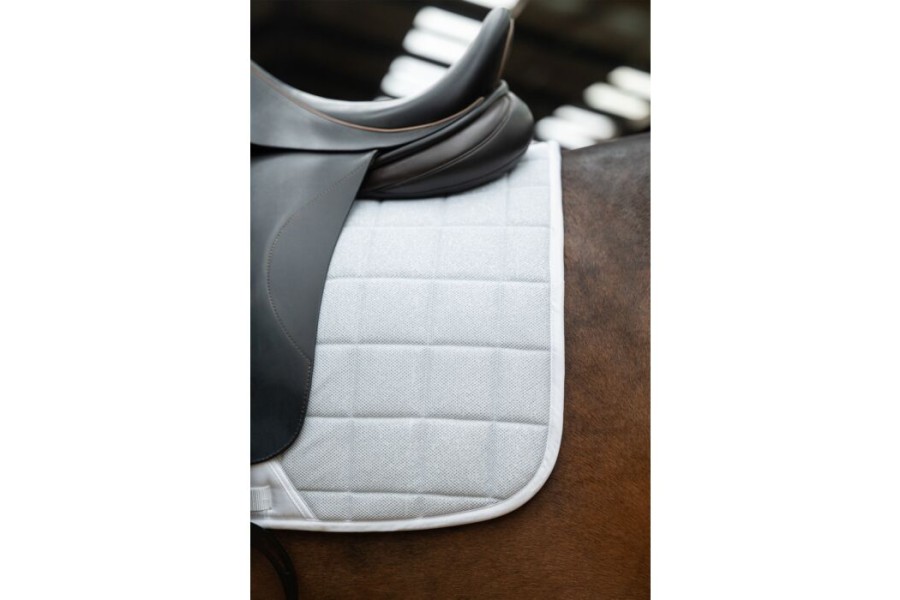 Suador Doma HKM Glitter Mesh Blanc