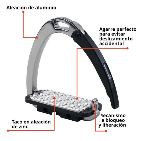 Estribos Ingleses Seguridad Tattini