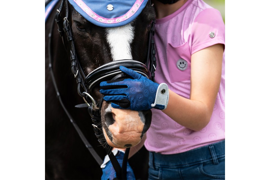 Guants QHP Rosalynn Blau Marí