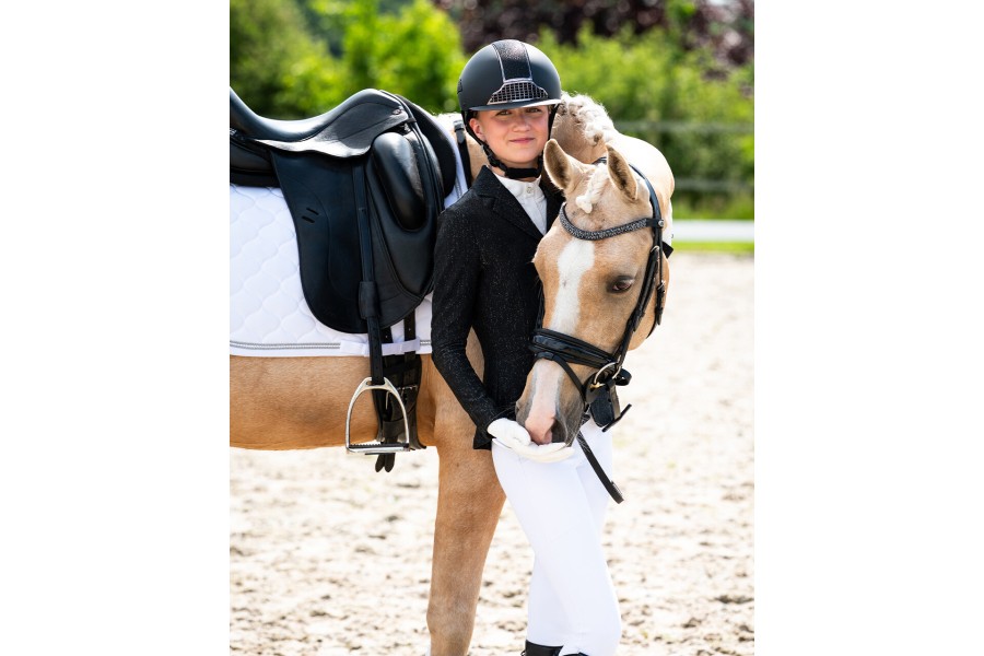 Chaqueta Concurso Júnior QHP Kynlee Negra
