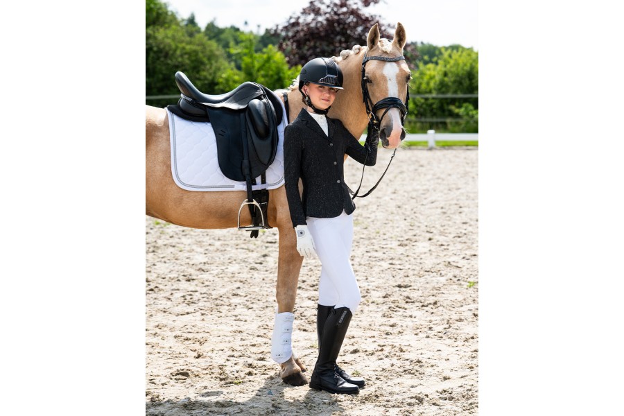Chaqueta Concurso Júnior QHP Kynlee Negra