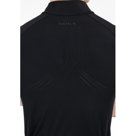 Base Layer Maximilian Cade Manga Corta Negra