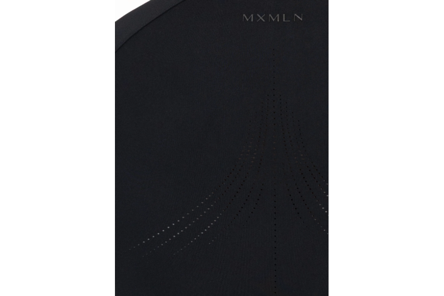 Base Layer Maximilian Cade Manga Corta Negra