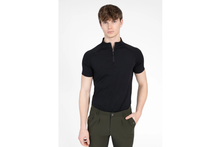 Base Layer Maximilian Cade Màniga Curta Negre