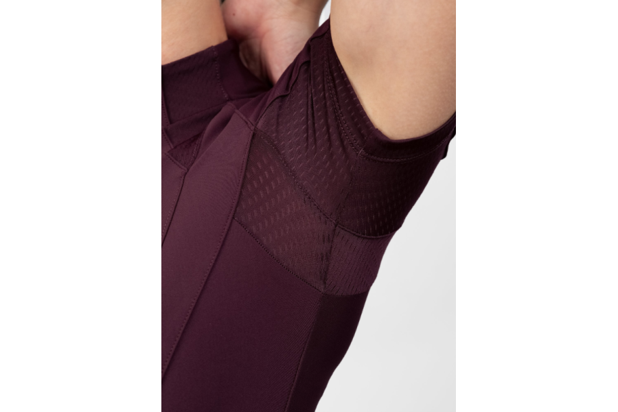 Frame Base Layer Maximilian Manga Corta Burgundy
