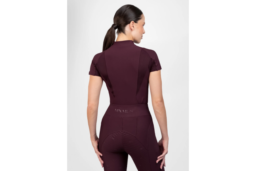 Frame Base Layer Maximilian Màniga Curta Burgundy