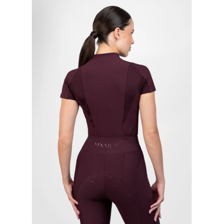 Frame Base Layer Maximilian Manga Corta Burgundy